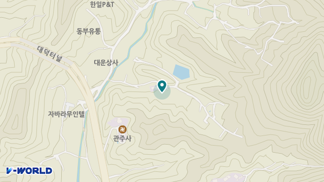 민들레복지센터 위치 지도