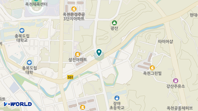 하나재가복지센타 위치 지도