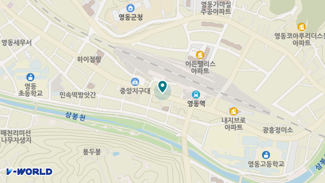 영동JPC재가요양센터 위치 지도