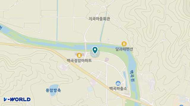 물안뜰주야간보호센터 위치 지도