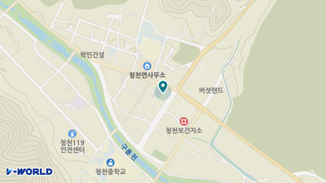 온누리재가복지센터 위치 지도