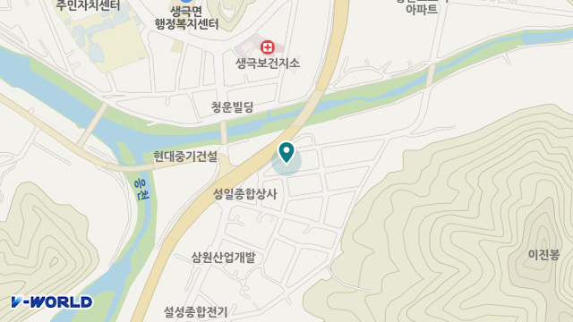 한동네노인복지센터 위치 지도