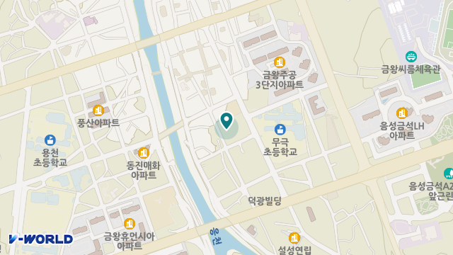 무극노인재가복지센터 위치 지도
