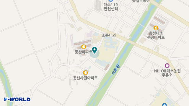 사랑재가노인복지센터 위치 지도