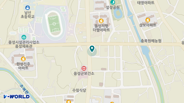 정다운방문요양센터 위치 지도
