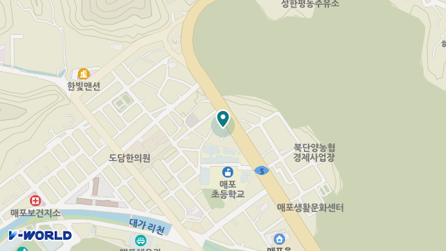단고을방문요양센터 위치 지도