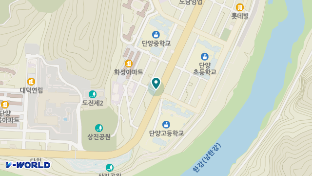 단양돌봄사회서비스센터 위치 지도