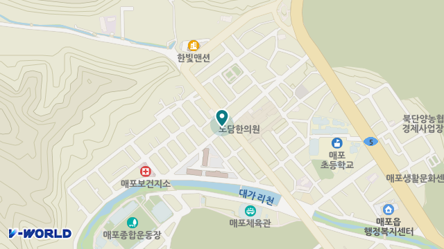매화골방문요양센터 위치 지도