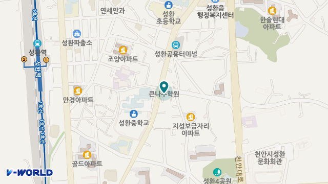 희망장기요양센터 위치 지도