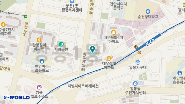 우리재가복지센터 위치 지도