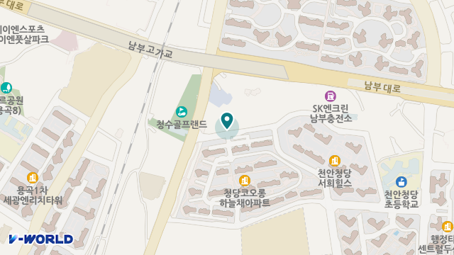 해피하우스노인복지센터 위치 지도