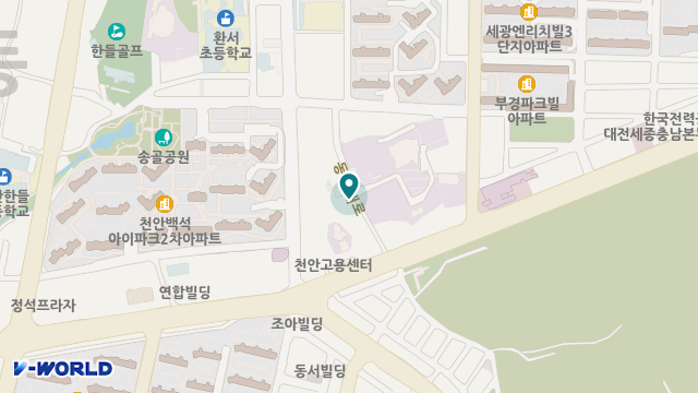 행복나무재가복지센터 위치 지도