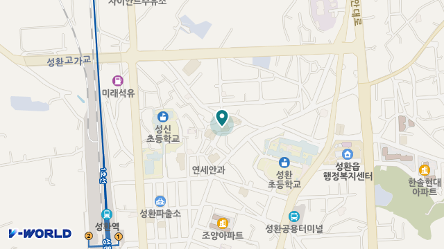 은혜재가복지센터 위치 지도