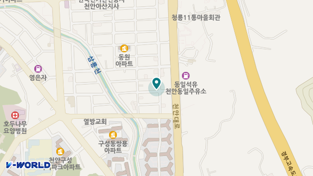 천안참사랑방문요양센터 위치 지도