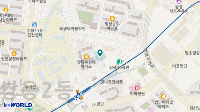 삼성실버 노인주간보호센터 위치 지도