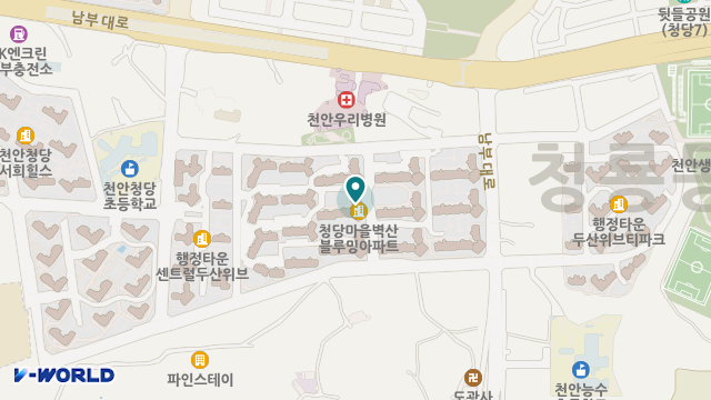 해피투게더재가방문요양센터 위치 지도