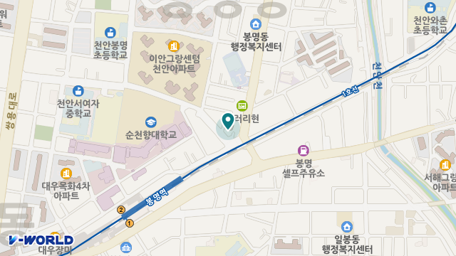 의료기백화점 위치 지도