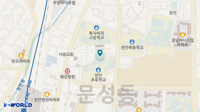 평화재가노인복지센타 위치 지도