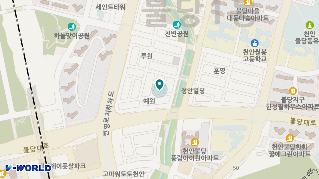 한사랑 재가복지센터 위치 지도