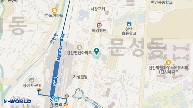 행복재가요양센터 위치 지도