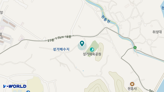 천안사랑비전센터 위치 지도