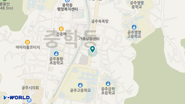 즐거운노인복지센터 위치 지도
