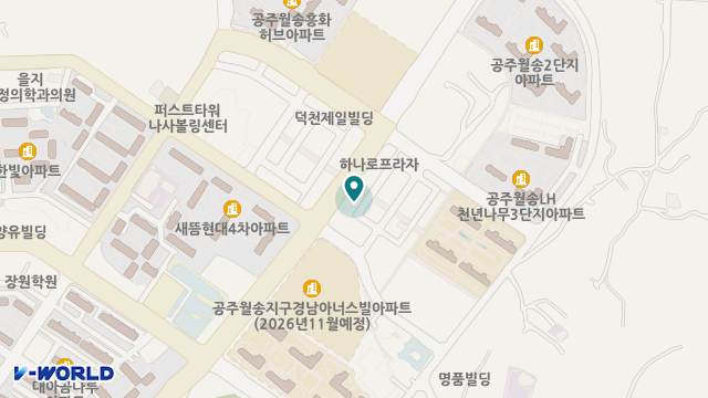 공주재가노인복지센터 위치 지도