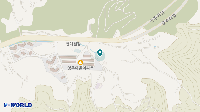 정다운노인요양센터 위치 지도