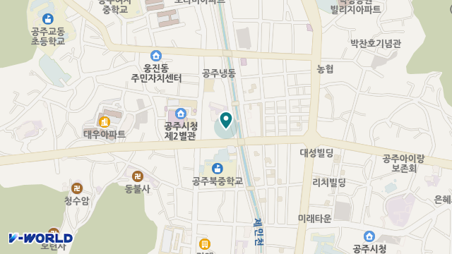 공주부모사랑요양센터 위치 지도
