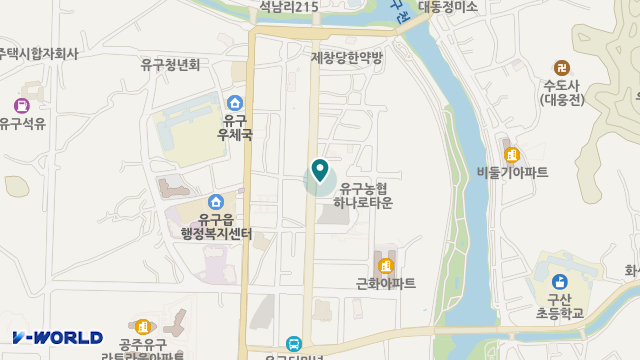 나오미노인복지센터 위치 지도