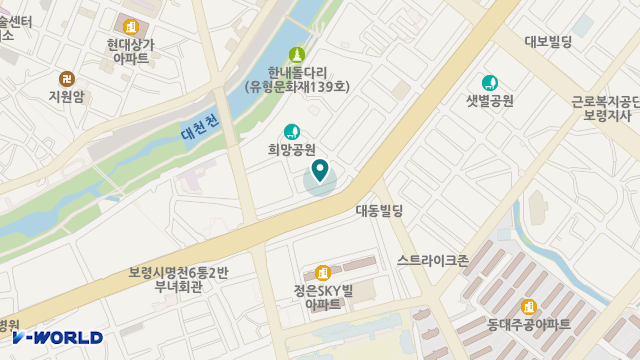 섬김재가노인방문요양보호센터 위치 지도