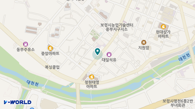 가족사랑요양센터 위치 지도