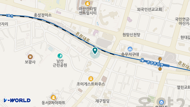 행복나눔노인복지센터 위치 지도