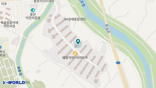 방문천사재가방문요양센터 위치 지도