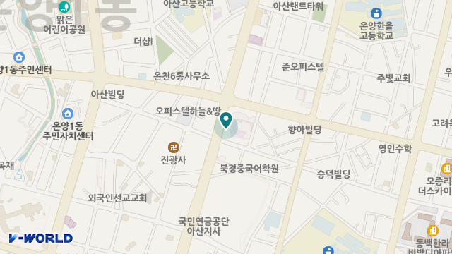 한마음방문요양센터 위치 지도