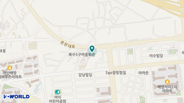 SOS행복한재가복지센터 위치 지도