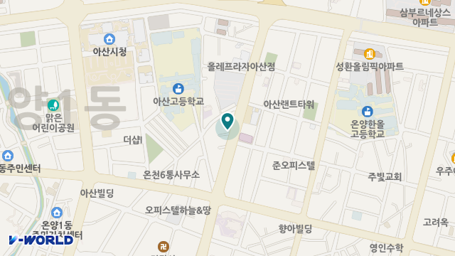 온누리노인복지센터 위치 지도