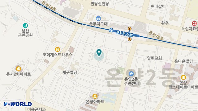 효사랑요양센터 위치 지도