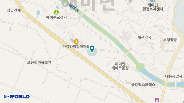 해미경애복지센터 위치 지도