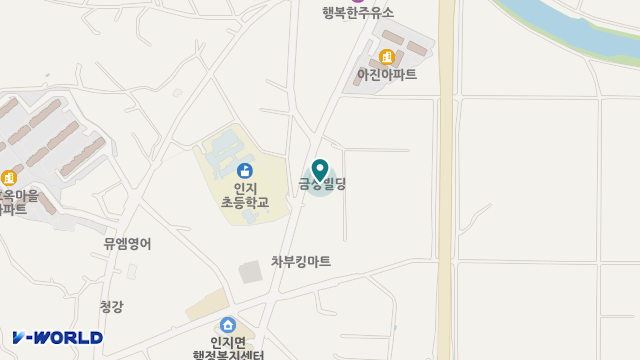한우리 방문요양센터 위치 지도