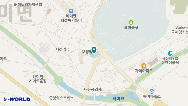 해미노인방문요양센터 위치 지도