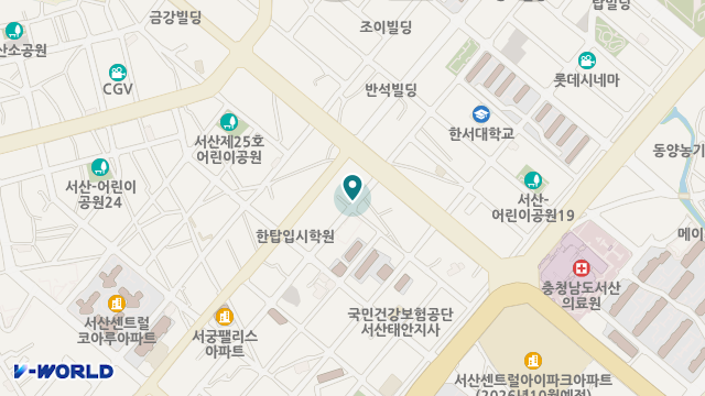 한울방문요양센터 위치 지도