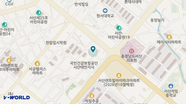 서산재가센터 위치 지도
