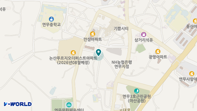 연무대재가노인복지센터 위치 지도