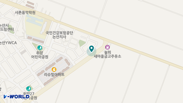평안노인복지센터 위치 지도