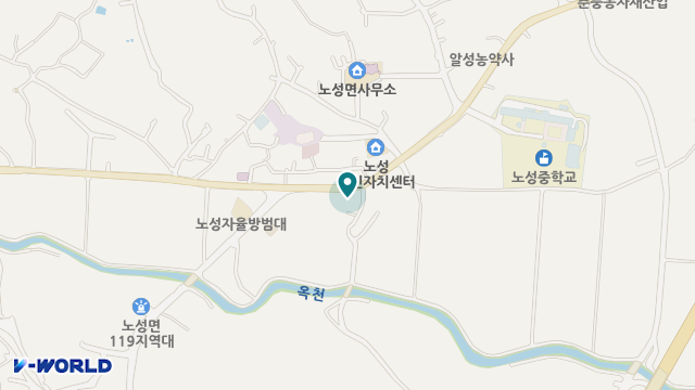 새롬노인복지센터 위치 지도