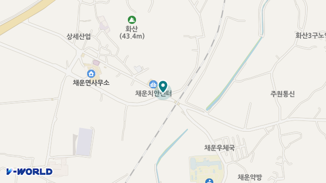 효사랑노인복지센터 위치 지도