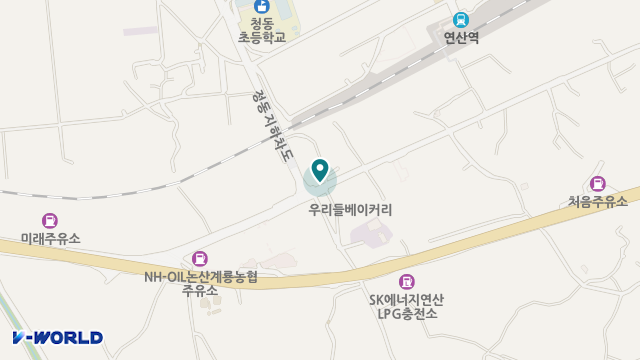 가족사랑의료기 위치 지도