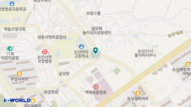 바른노인복지센터 위치 지도