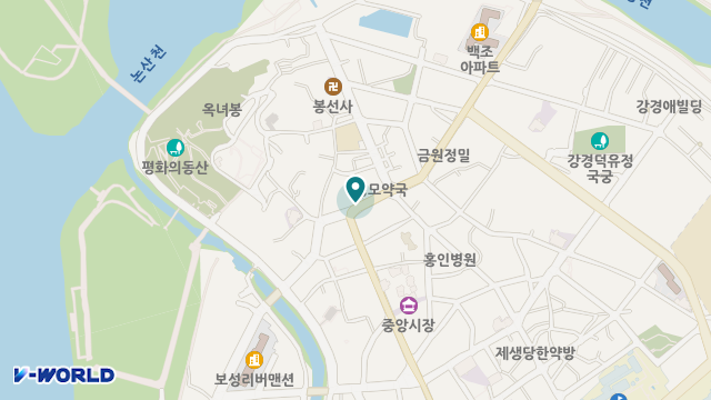 강경열린방문요양센터 위치 지도